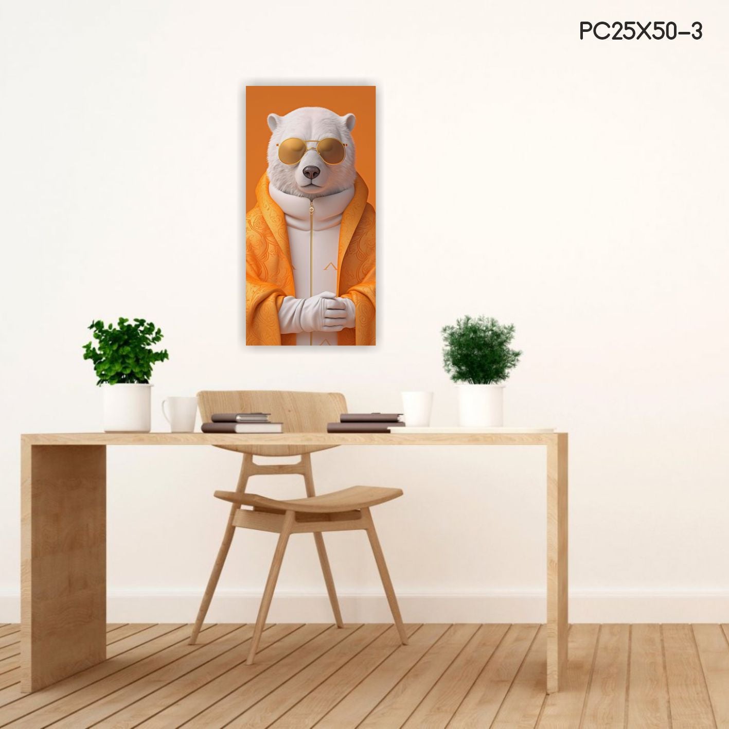 Buzul Patronu Canvas Tablo - PC2550-3