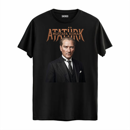 Atatürk Baskılı Tişört - Atatürk-1