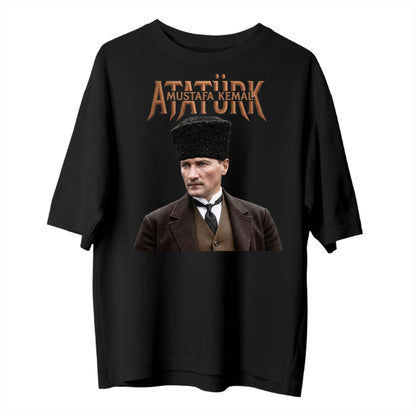 Atatürk Baskılı Oversize Tişört - AtaOS-2