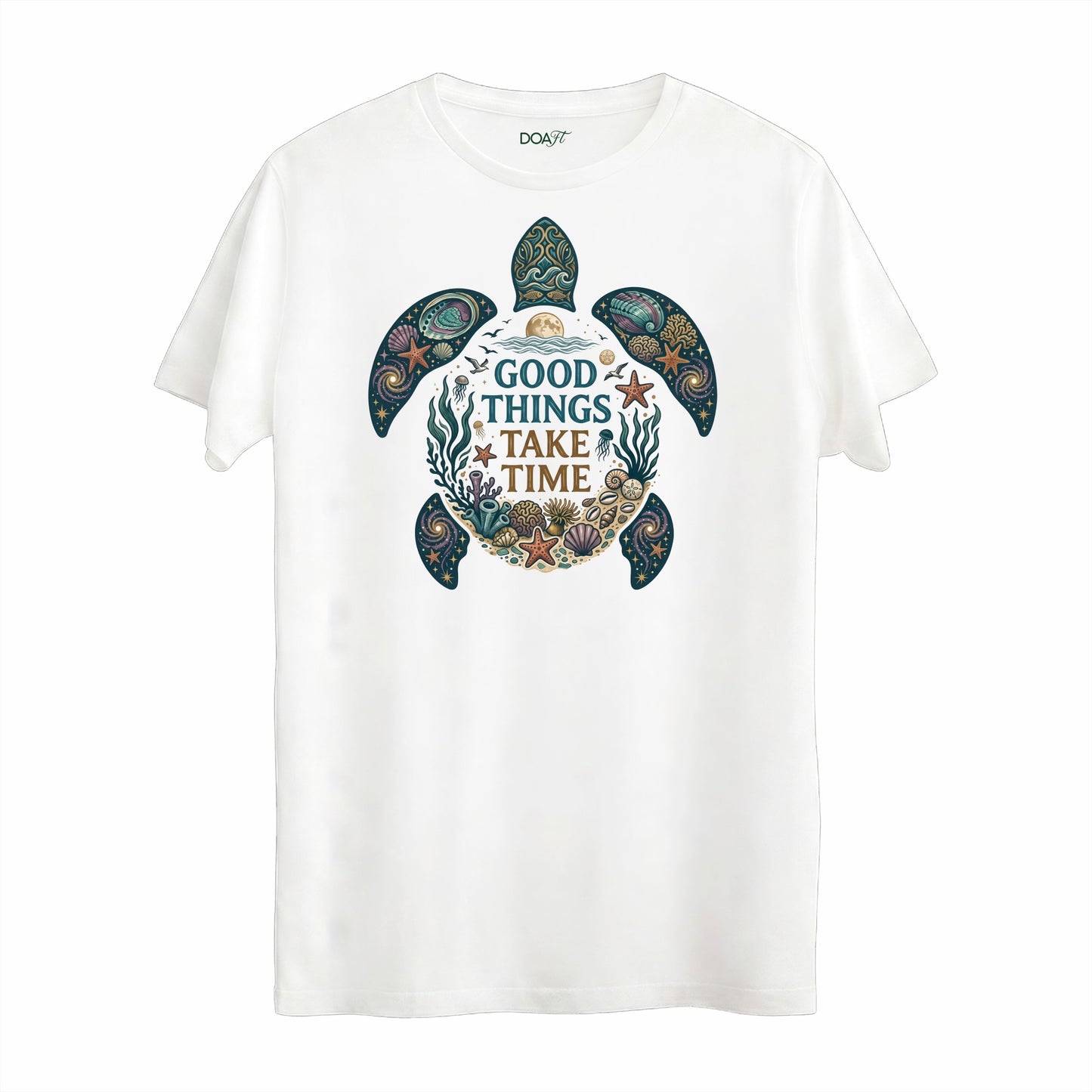 GOOD THING TAKE TIME - CARETTA BASKILI TİŞÖRT