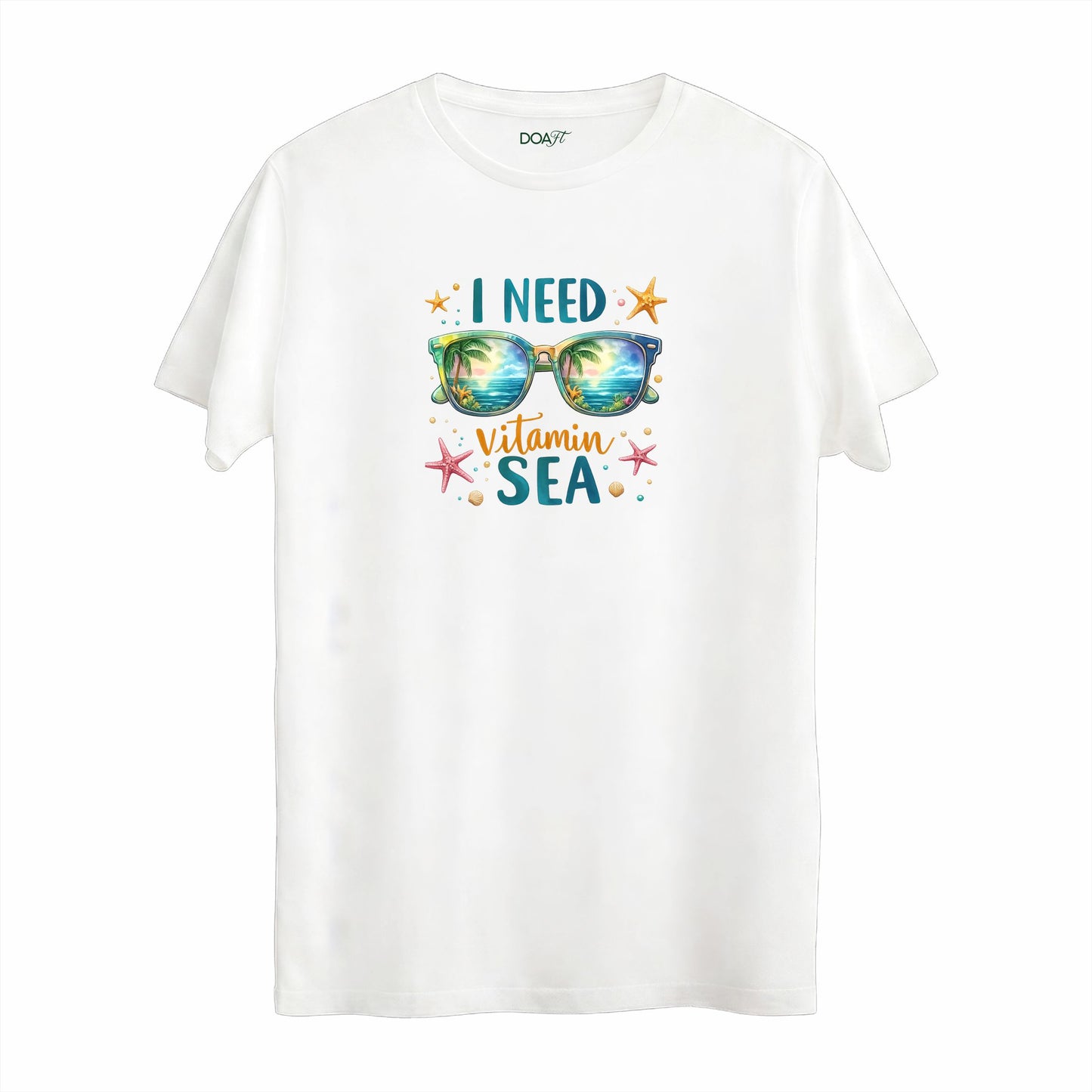 I NEED VITAMIN SEA BASKILI TİŞÖRT